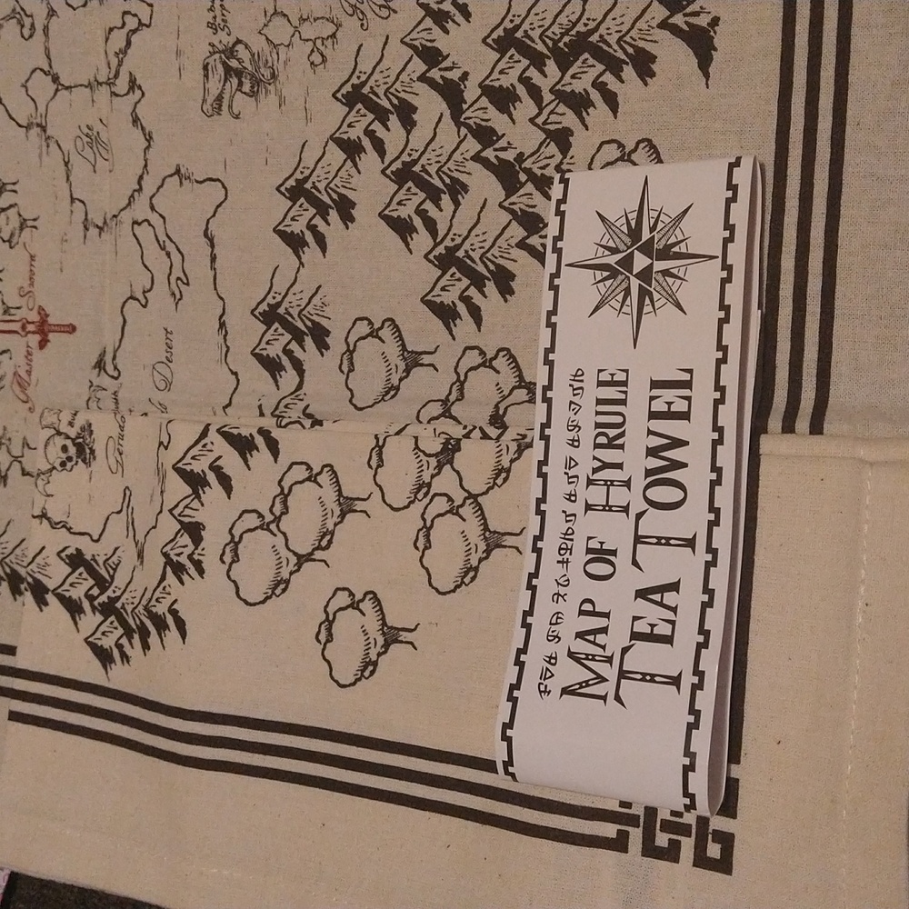 Zelda themed Tea Towels
